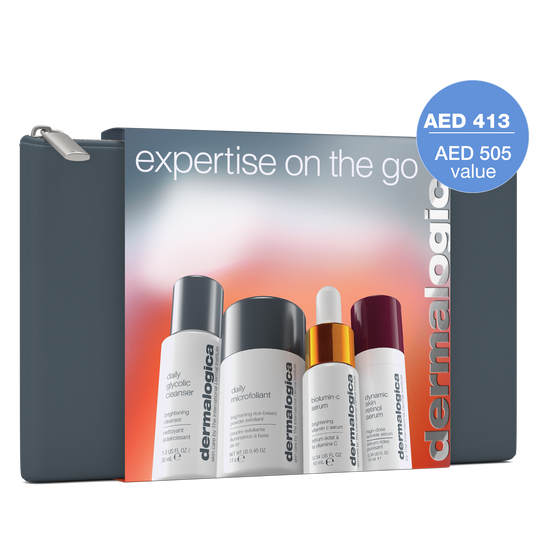 expertise on the go set (4 luxe trial size + free bag)