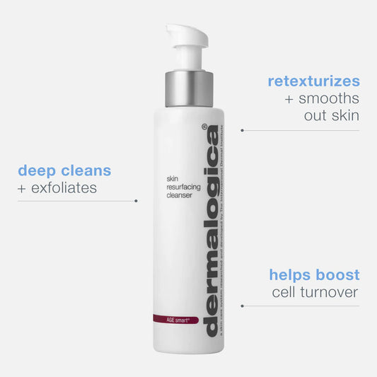 skin resurfacing lactic acid cleanser